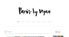 Desktop Screenshot of parisbyvegan.com